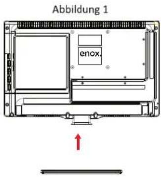 Enox LL-0119ST2 - Das Anbringen des Standfusses - 1
