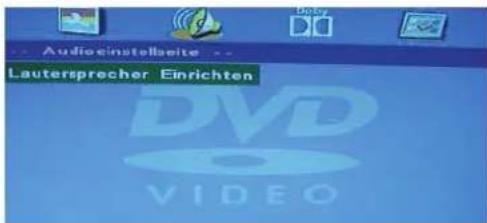Enox LL-0119ST2 - Lautsprechereinstellungen (Lautsprecher einrichten) - 1