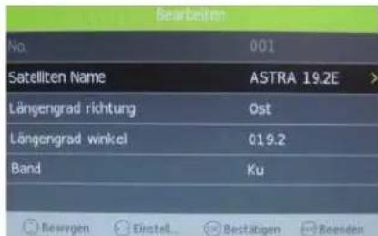 Enox LL-0122ST2 - Satelliten bearbeiten - 1