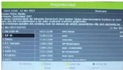 Enox LL-0122ST2 - Programmierte Aufnahme über EPG - 1