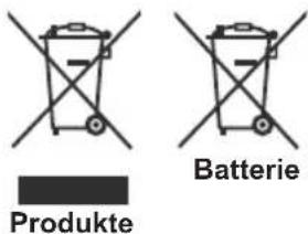 DUAL LE40F127A3C - Verwenderinformationen zur Entsorgung von Altgeräten und Batterien - 1