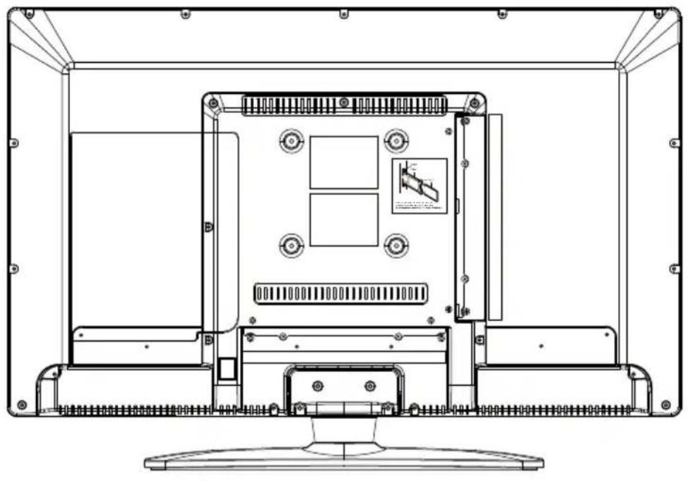 DENVER LED-2867T2CS - Anschlüsse - 1