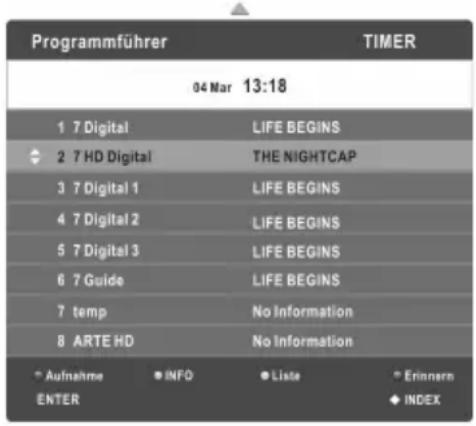 CHANGHONG EF32F898S - Programmführer (Im DTV-Modus) - 1
