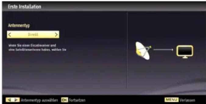 DUAL LE24H185P3 - Satelliten-Installation - 1