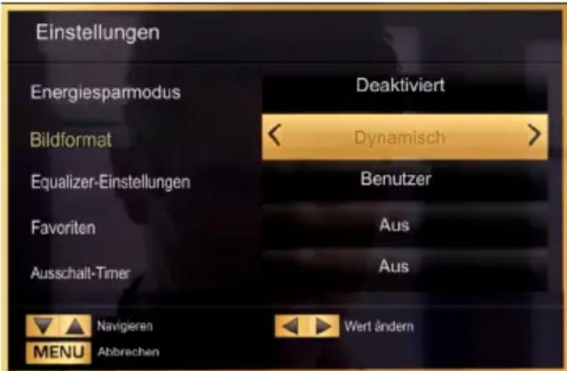 DUAL LE24H185P3 - Schnell Menü - 1