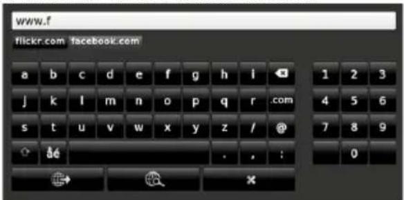 DUAL DL48F272P3C - Um den Browser verwenden zu können müssen Sie im SmarTV Portal den Internetbrowser auswählen. - 2