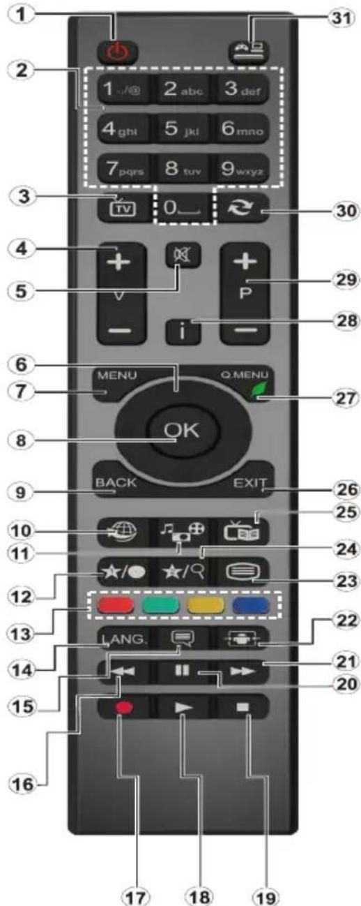 DUAL DL48F272P3C - Fernbedienung - 1