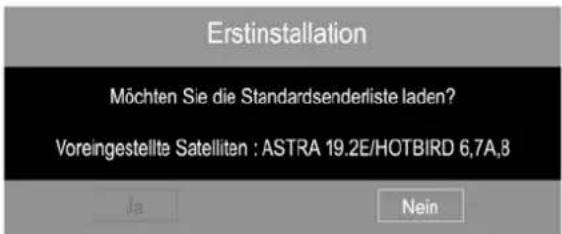 Alden 21inch - Erstinstallation bei Empfang über Satellit - 3