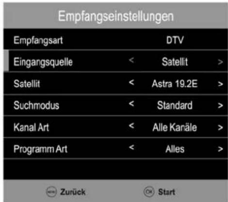 Alden 21inch - Erstinstallation bei Empfang über Satellit - 2