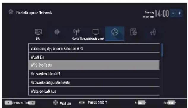 GRUNDIG Manhattan 65 GOS 9896 - Automatische Anmeldung mit „WPS-PBC“ (Push Button Configuration) - 1