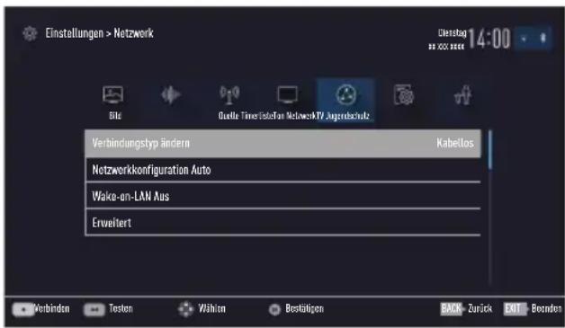 GRUNDIG Manhattan 65 GOS 9896 - Automatische Anmeldung mit Eingabe des Netzwerk-Kennwortes - 1