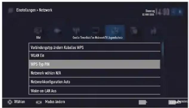 GRUNDIG 65 GOS 9799 - Automatische Anmeldung mit WPS-PIN-Eingabe - 1