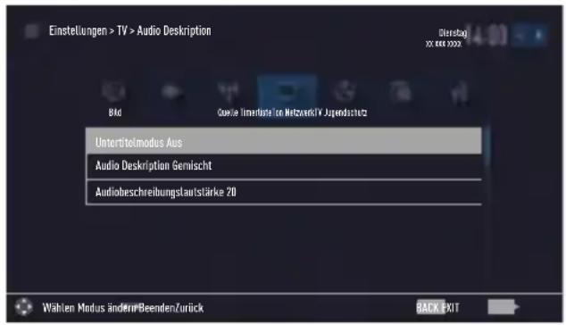 GRUNDIG 65 GOS 9798 - Tastatursprache ändern - 1