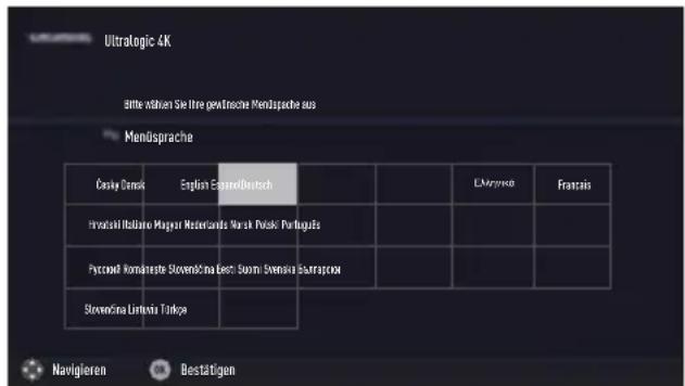 GRUNDIG 65 GOS 9798 - Erstinstallation durchführen - 1