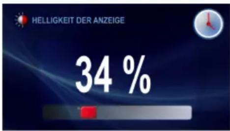 Hansa BOEW69705 - Menü / Einstellungen / Helligkeit des Displays - 1