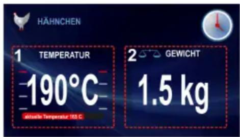 Hansa BOEW69705 - Beispiel für ein Standardprogramm ohne Vorwärmen des Beckofens - 1