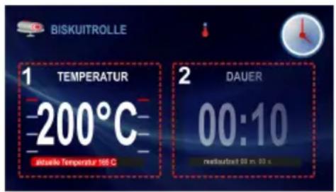 Hansa BOEW69705 - Beispiel für ein Standardprogramm mit Vorwärmen des Backofens - 1