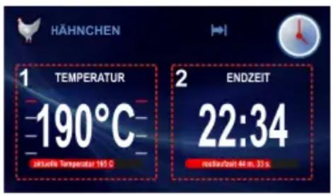 Hansa BOEW69705 - Beispiel für ein Standardprogramm ohne Vorwärmen des Beckofens - 2