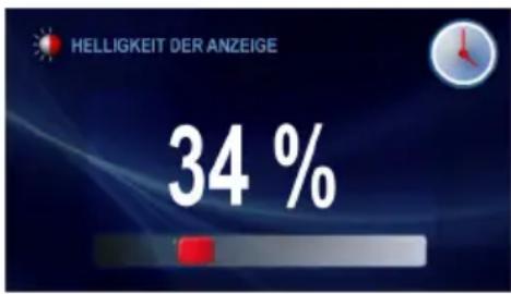 Hansa BOEW69360055 - Menü / Einstellungen / Helligkeit des Displays - 1