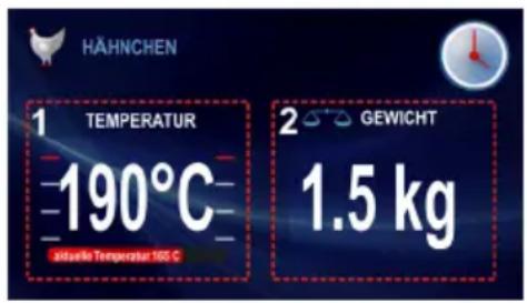 Hansa BOEW69360055 - Beispiel für ein Standardprogramm ohne Vorwärmen des Beckofens - 1
