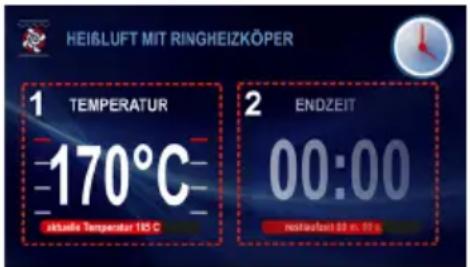 Hansa BOEW69360055 - Einstellung der Arbeitszeit (Heizdauer) - 1