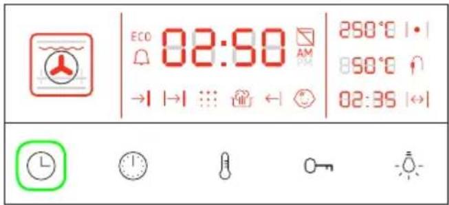 Hansa BOES696010 - Funktion der Uhr Timer. Vorgangsdauer. Startverzögerung - 1