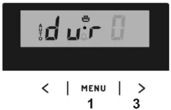 AUTO d air 0 < | MENU | > 1 3
