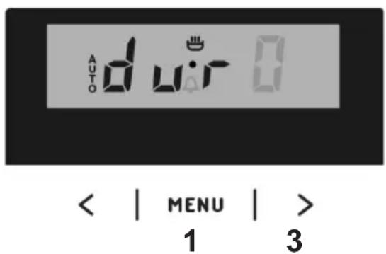 AUTO d air 0 < | MENU | > 1 3