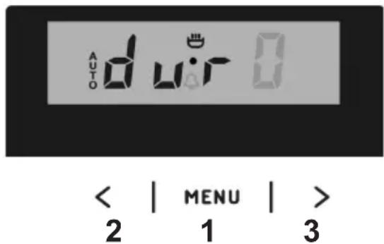 AUTO d w: r 0 < | MENU | > 2 1 3