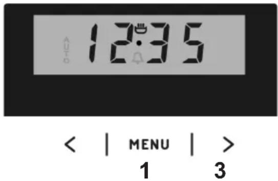 AUTO 12:35 < | MENU | > 1 3
