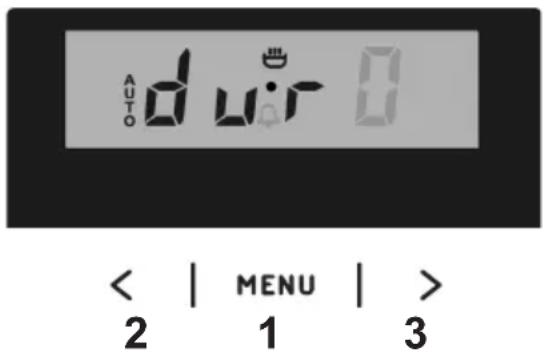 AUTO d wir 0 < | MENU | > 2 1 3