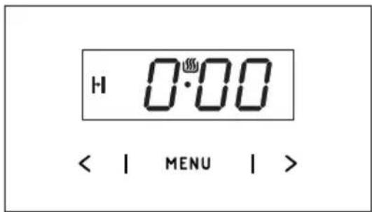 H 0:00 < | MENU | >