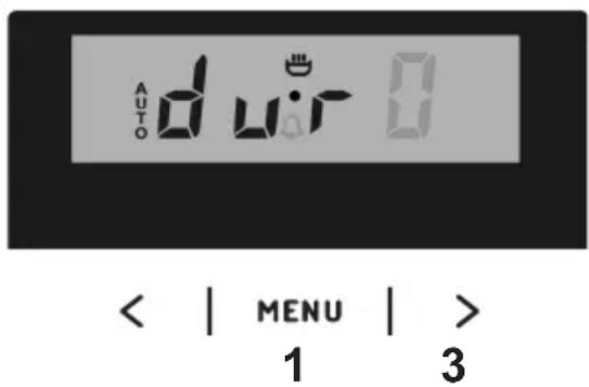 AUTO d w i r 0 < | MENU | > 1 3