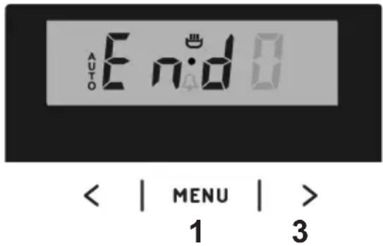 AUTO E n:d 0 < | MENU | > 1 3