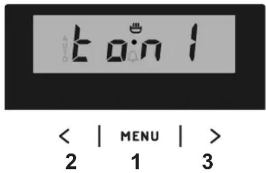 t o:n 1 AUTO < | MENU | > 2 1 3