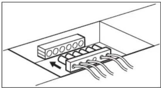 ELECTROLUX EBSL80CN - Elektrischer Anschluss des Kochfelds - 1