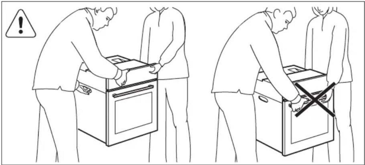 ELECTROLUX EBSL80CN - Anheben des Geräts - 1