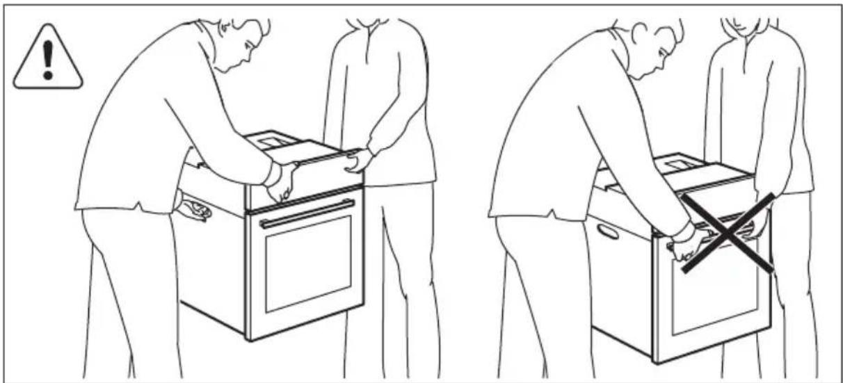 ELECTROLUX EBL80CN - Anheben des Geräts - 1