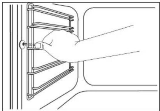 ELECTROLUX EBKGL3XCN - Abnehmen der Einhängegitter - 1