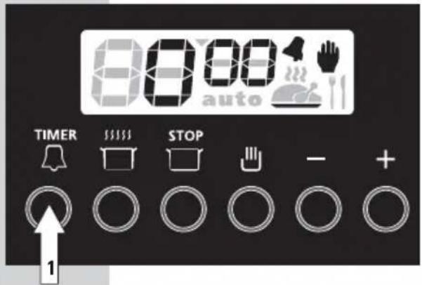 Termikel BO 6121 - Funktion Kurzzeit-Wecker (TIMER) - 1