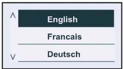 ORANIER EPD 9809 - - Einstellung der Sprache: - 2