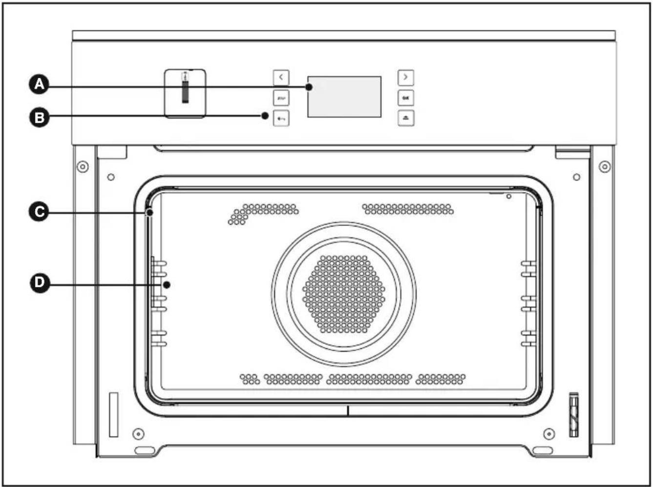 ORANIER EPD 9809 - - ÜBERSICHT ÜBER DEN BACKOFEN - 1