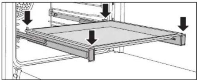 MIELE H 6650-55 BP - FlexiClip-Vollauszüge HFC72 - 2