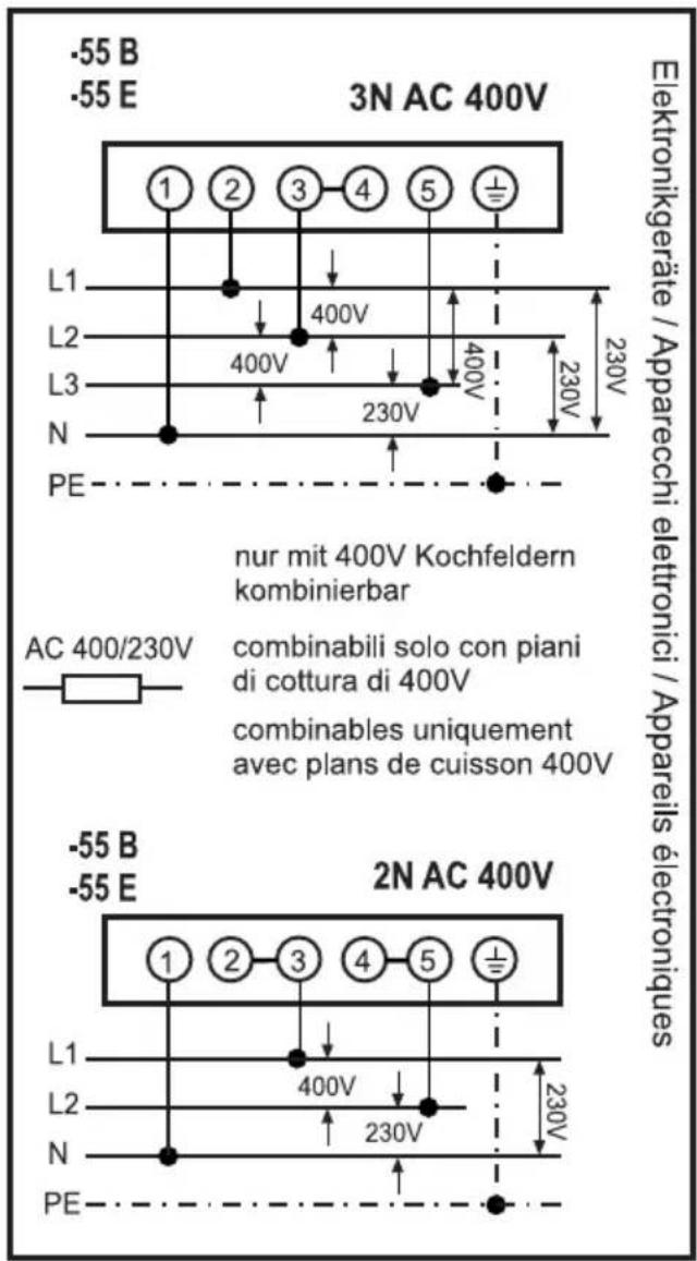 MIELE H 6650-55 BP - Anschlussschema - 1