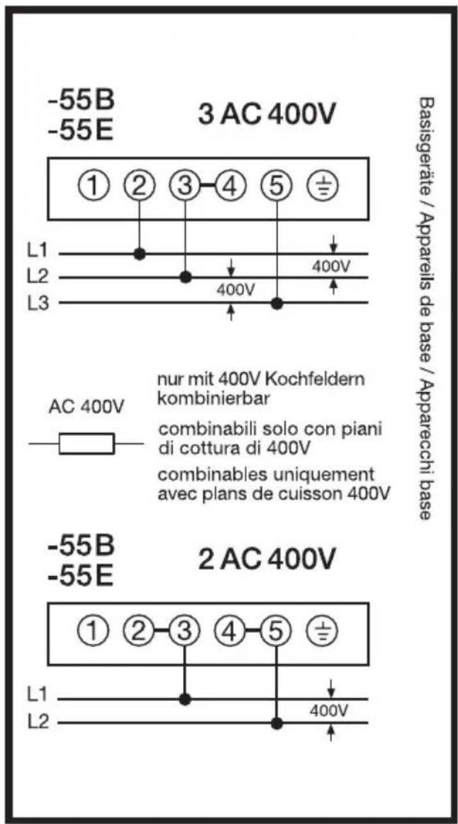 MIELE H 2251-1-55 B - Anschlussschema - 1