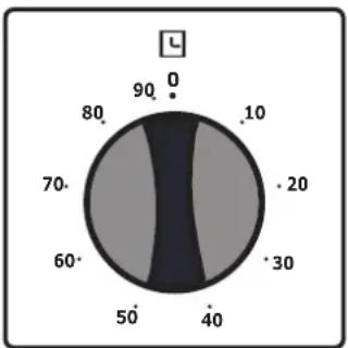 NORDMENDE SO202BL - VERWENDUNG DES MECHANISCHEN ALARM-ZEITSCHALTERS - 1