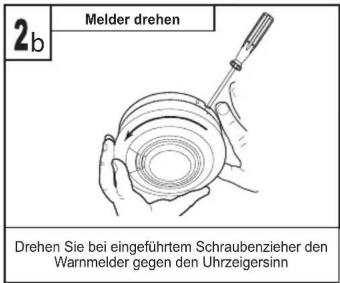 Ei Electronics EI650 - Wie Sie den Warnmelder entfernen - 2