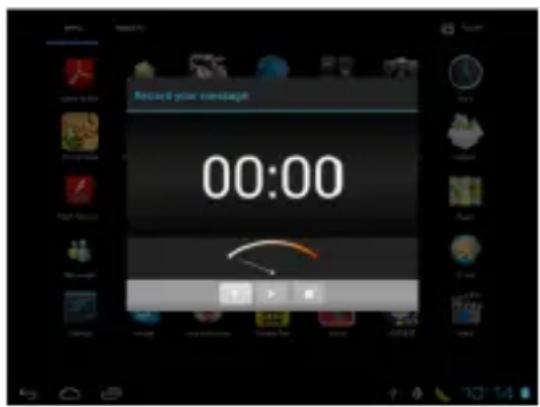 Record your message 00:00