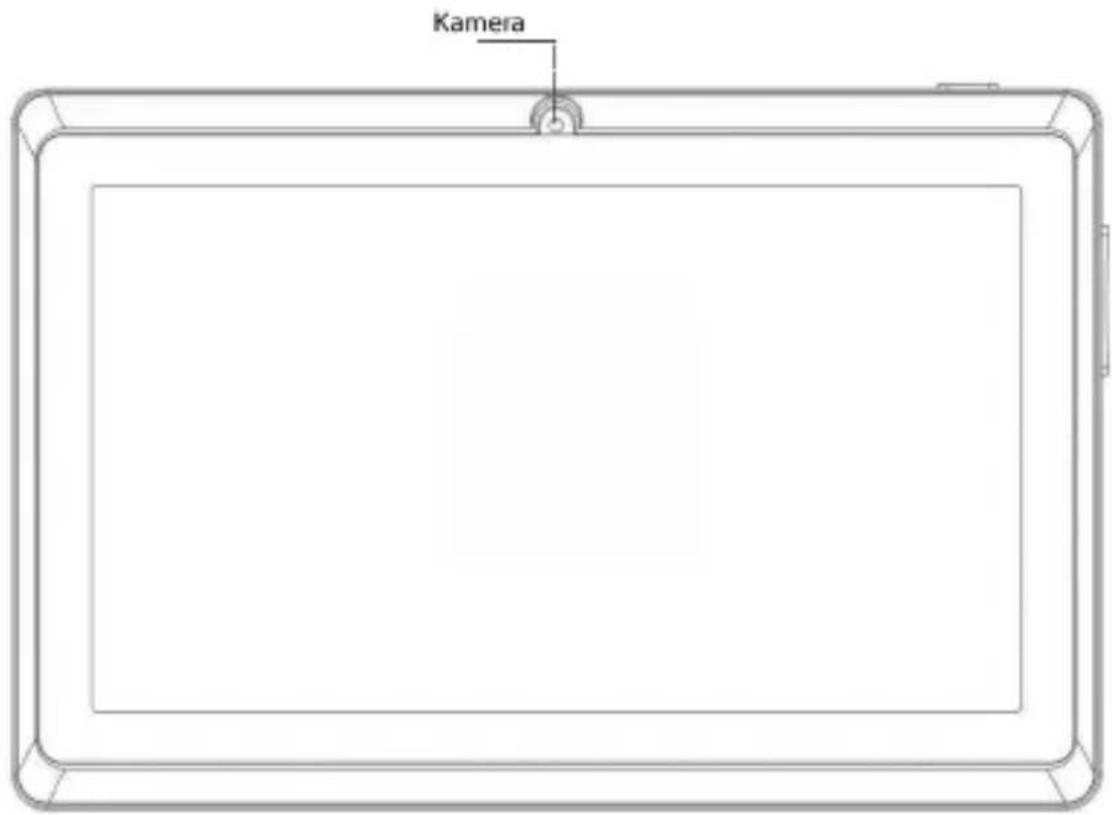 Manta Duo Power MID712 - Design und Tasten - 2
