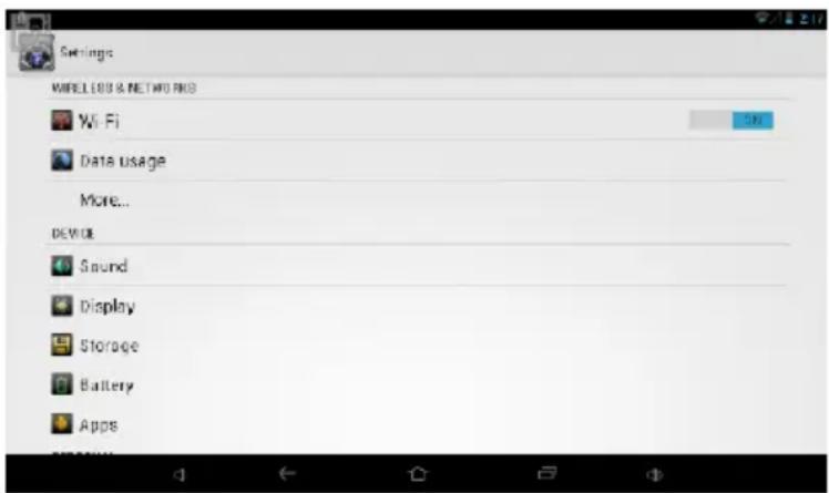 Allview Viva i8 - Einstellungen - 1